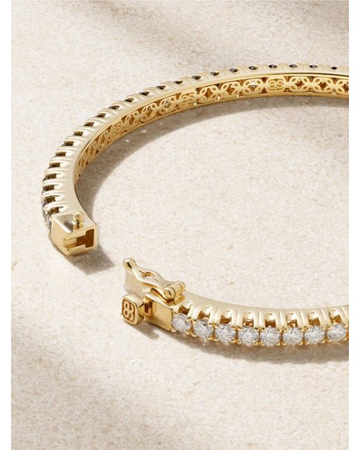Sydney Evan Natural 14-Karat Diamond Bangle