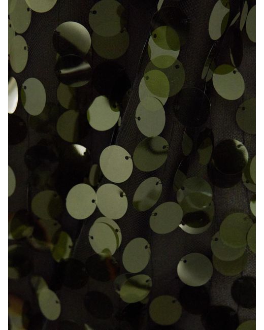 16Arlington Green Fia Paillette-Embellished Tulle Mini Dress