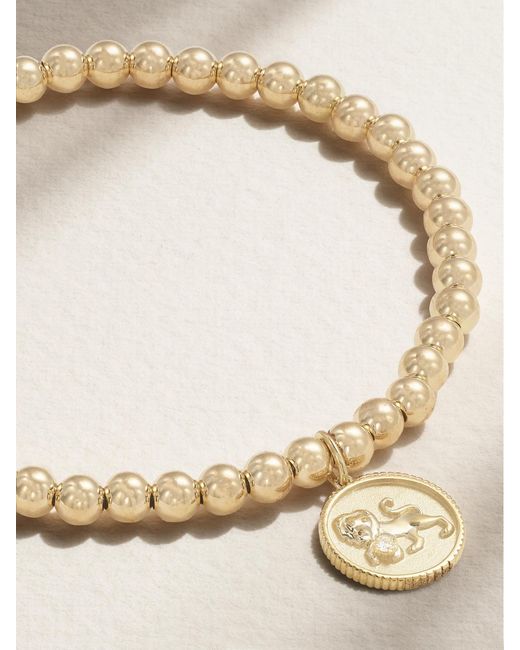 Sydney Evan Metallic Leo 14-Karat Diamond Bracelet