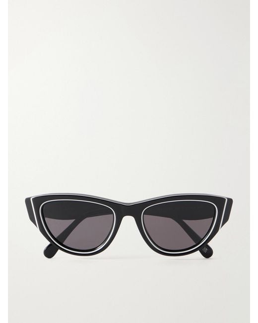 Dior Gray Dior Pop B1I Cat-Eye Acetate Sunglasses