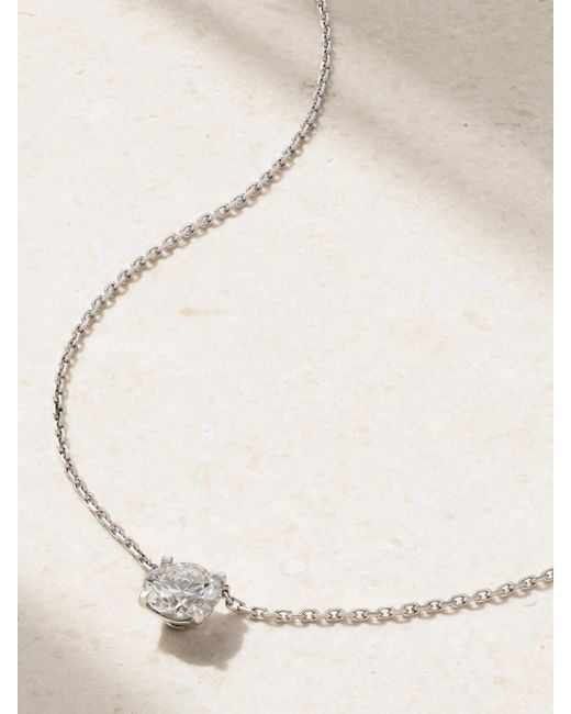 David Morris Natural 18-Karat Diamond Necklace