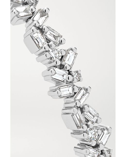 Suzanne Kalan Natural 18-Karat Diamond Cuff