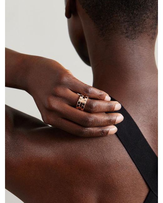 Chopard Natural Ice Cube Ring Aus 18 Karat Roségold