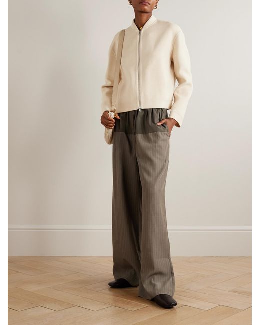 Joseph Natural Gustave Wool Bomber Jacket