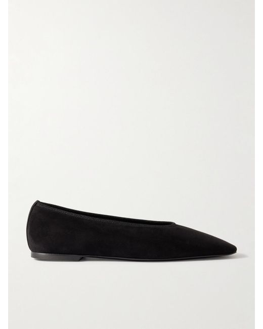 Ballerines En Daim The Minimalist Totême  en coloris Black