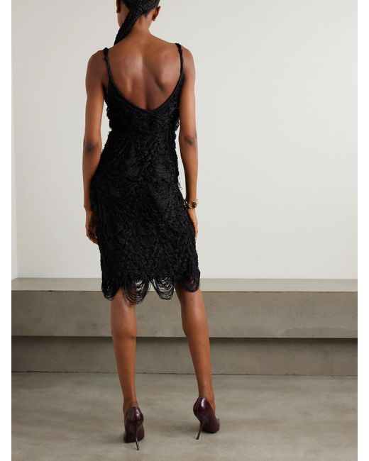 ワンピース Ferragamo Black Silk Satin Midi Dress Ferragamo Black silk satin midi dress | Parallel