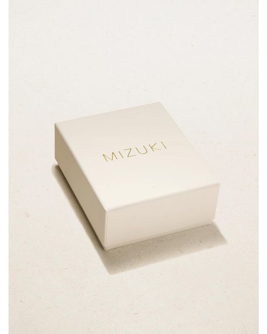 Mizuki Natural Feather 18-Karat Diamond Ring