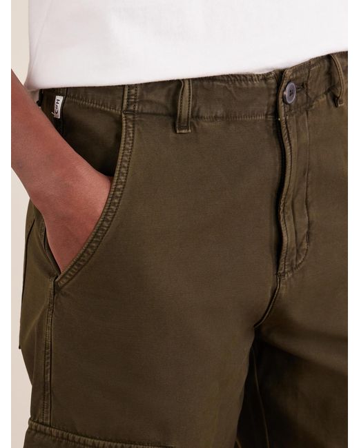 Citizens of Humanity Brown Esme Organic Cotton-Twill Wide-Leg Cargo Pants