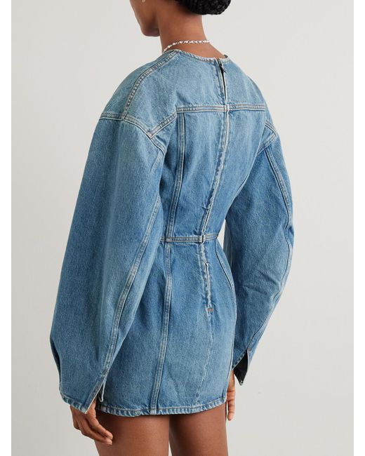 Haikure Blue Darly Minikleid Aus Denim