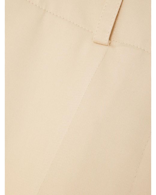 Patou Natural Iconic Hose Mit Weitem Bein Aus Baumwoll-Twill
