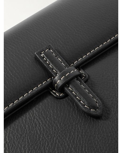Hunting Season Black Clutch Aus Leder