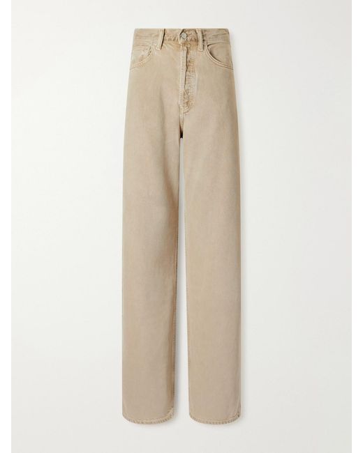Agolde Natural Vintage Loose Straight-Leg Jeans