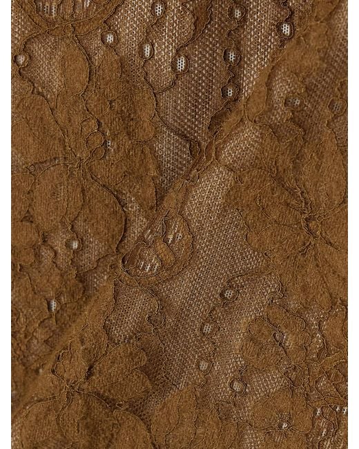 Zimmermann Brown Body Aus Schnurgebundener Spitze Mit Stretch-Anteil