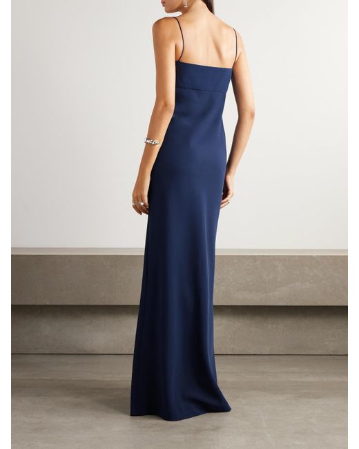 Robe Du Soir En Crêpe À Nœud Phil BERNADETTE en coloris Blue