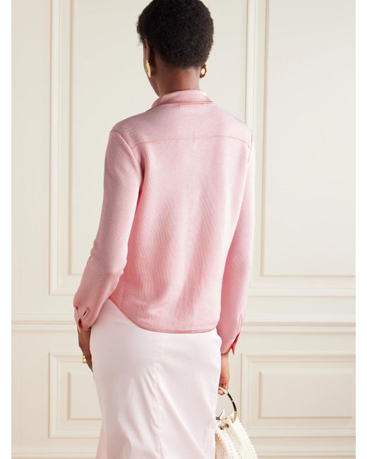 Chemise En Piqué Tina BERNADETTE en coloris Pink