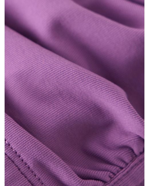Eres Purple Les Essentiels Show Bandeau Bikini Top