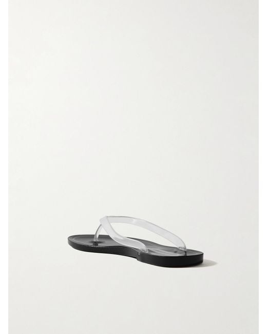Christopher Esber Black Jo Pvc Flip Flops