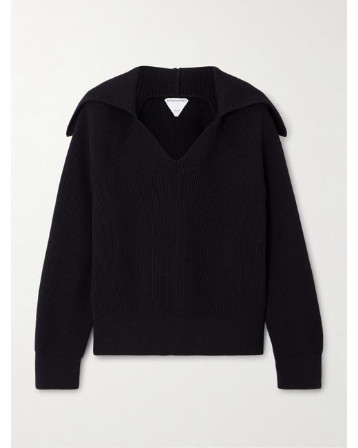 Bottega Veneta Blue Pullover Aus Einer Baumwollmischung