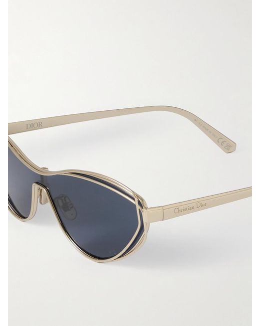 Dior Blue Fildior M1U Cat-Eye-Tone Sunglasses