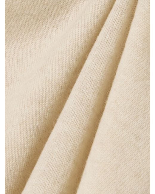 ÉTERNE Natural Emma Cashmere Maxi Skirt