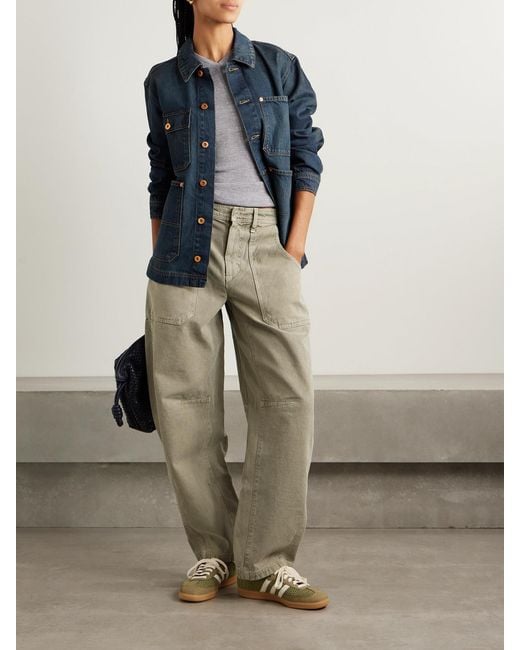 SLVRLAKE Denim Blue Worker Denim Jacket