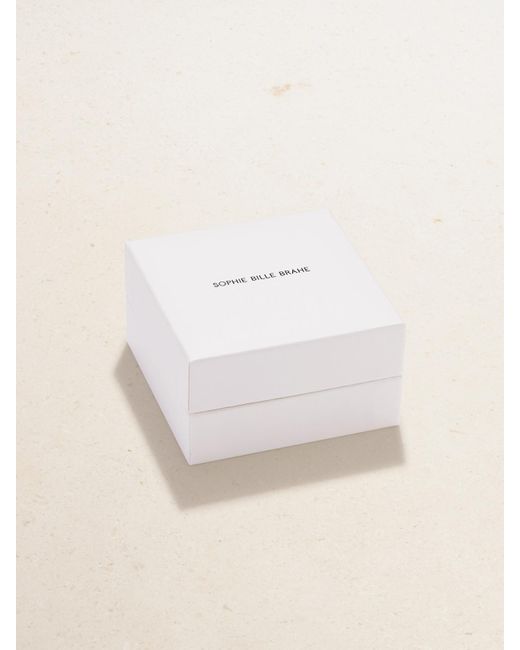 Sophie Bille Brahe Natural Ocean De Ciel 18-Karat Recycled Diamond Ring