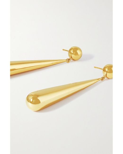 LIE STUDIO Metallic The Louise-Plated Earrings