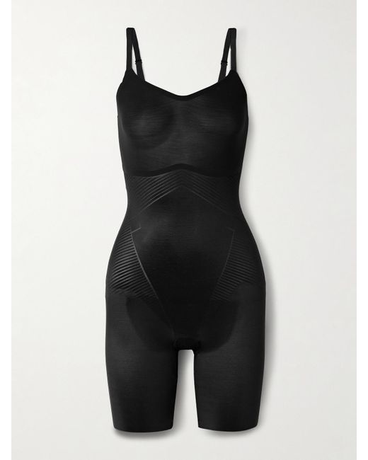 Spanx Black Shape Invisible Oberschenkellanger Body