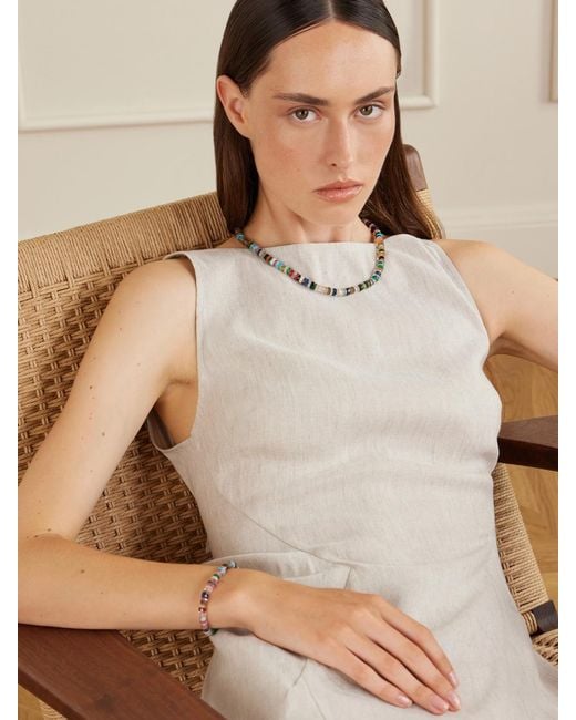 JIA JIA Natural 14-Karat-Gemstone Bracelet