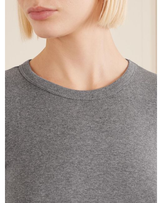 Haut En Jersey De Coton Nando Leset en coloris Gray