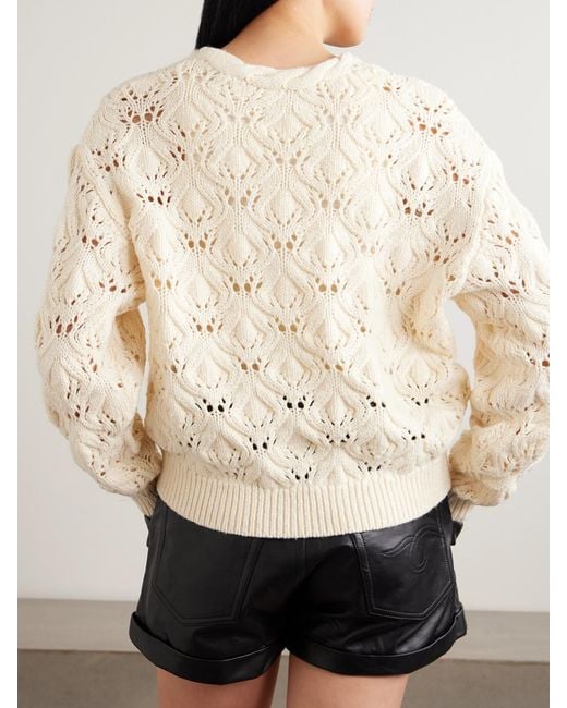 Isabel Marant Natural Wendy Sweater