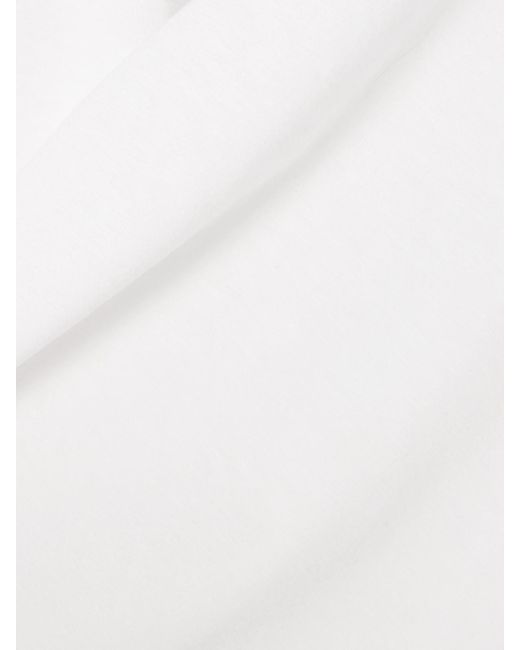 lululemon athletica White T-Shirt Aus Jersey Aus Einer Baumwollmischung