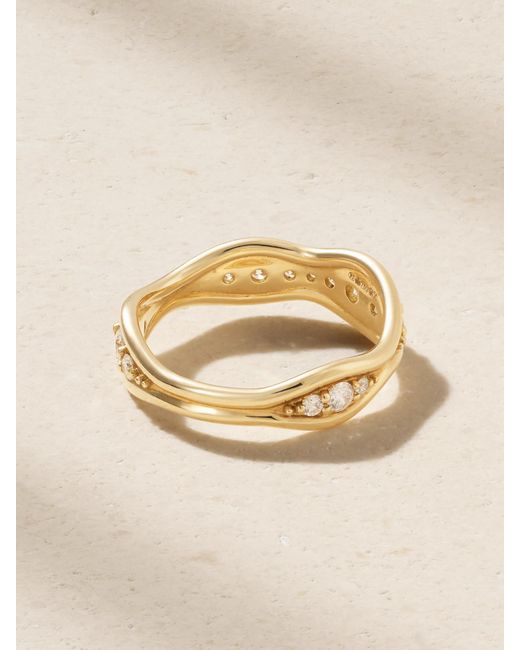 Fernando Jorge Natural Fluid Ring Aus 18 Karat Mit Diamanten