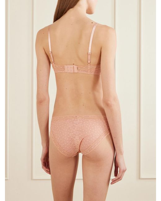 Eres Natural Vestiges Lace Soft-Cup Triangle Bra