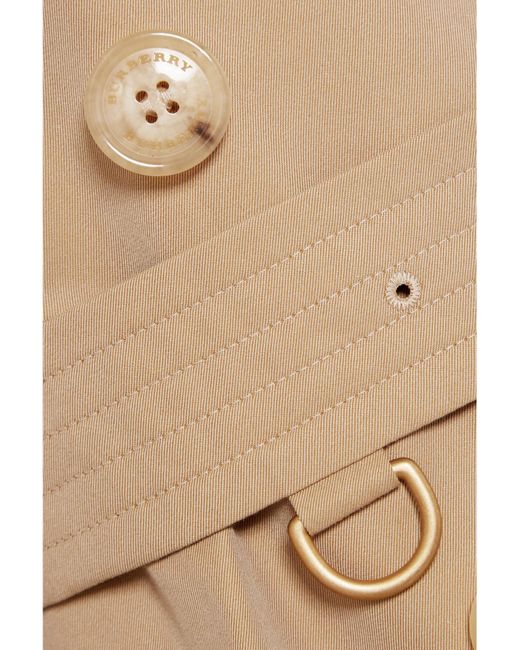 Burberry Natural Kensington Organic Cotton-Gabardine Trench Coat