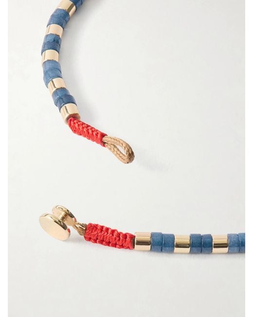 Roxanne Assoulin Natural The Bar-Tone, Lapis Lazuli, And Carnelian Necklace