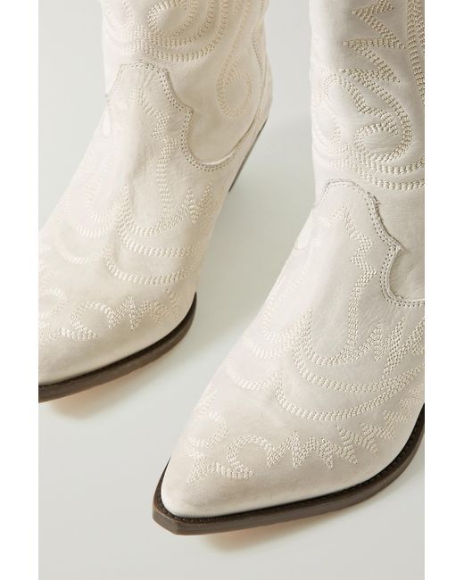 Isabel Marant Duerto Embroidered Leather Boots | Lyst