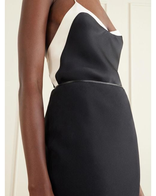 Tom Ford Black Enverse Satin Maxi Skirt