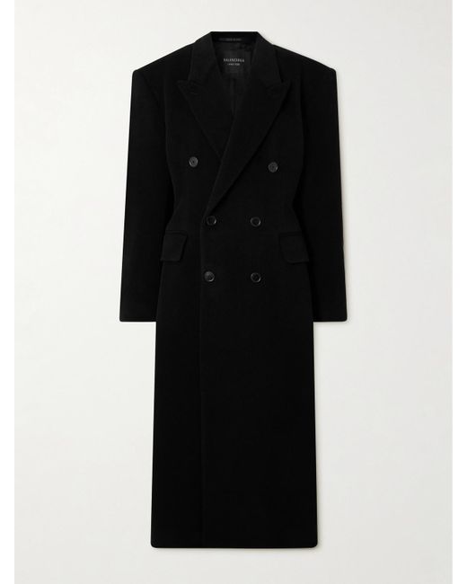 Balenciaga double shop breasted coat