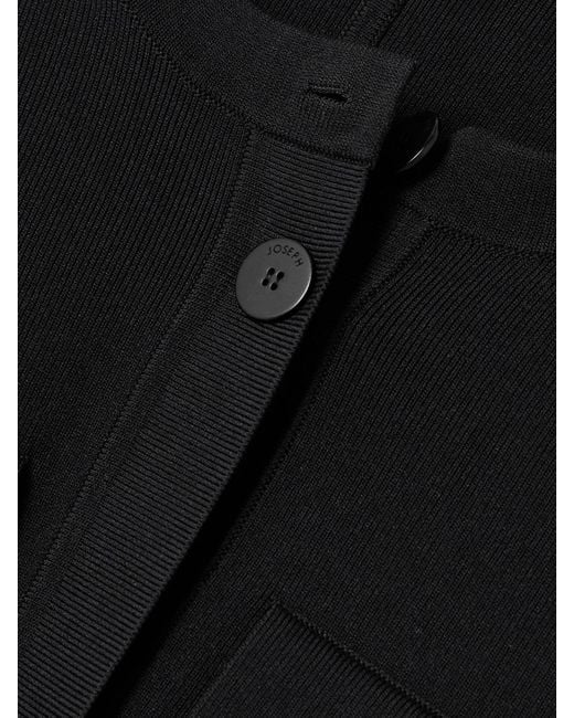 Joseph Black Stretch-Knit Jacket