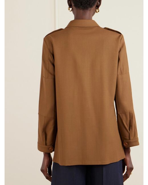 Giuliva Heritage Brown Wool Jacket