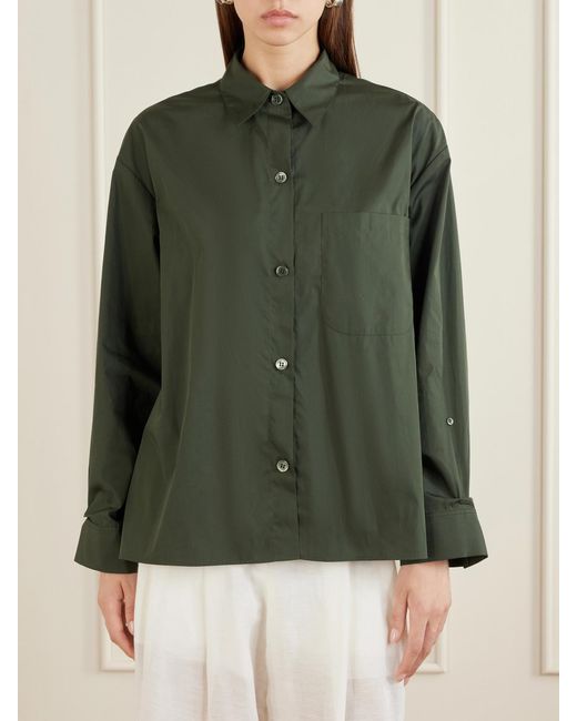 Twp Green Newest Earl Cotton Shirt