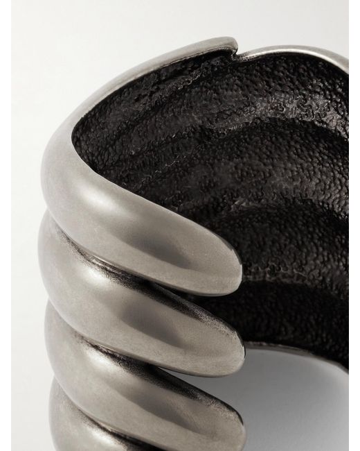 Khaite Gray Cyclone-Tone Cuff