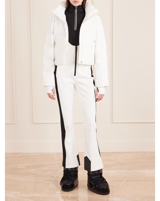Mackage White Gia Skihose Aus Stretch-Material
