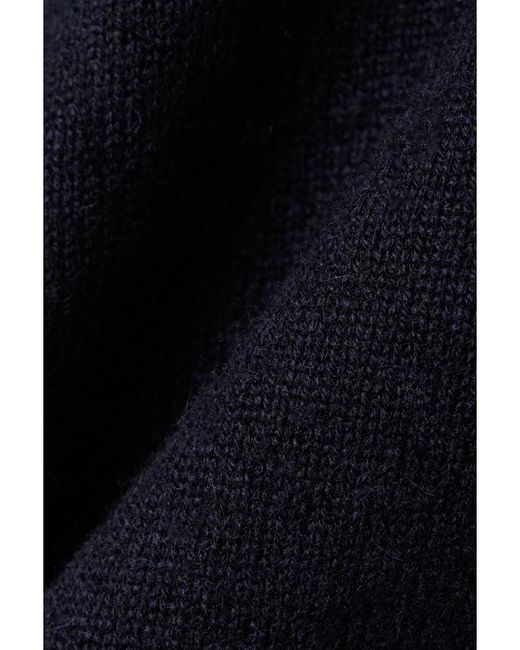 Allude Blue Net Sustain Cashmere Sweater