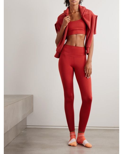 Varley Red Cori Sport-Bh Aus Freesoft-Jersey