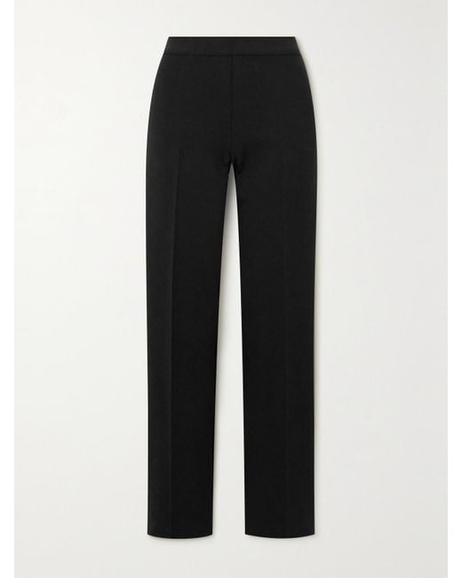 High Sport Black Jules Hose Mit Geradem Bein Aus Stretch-Baumwolle