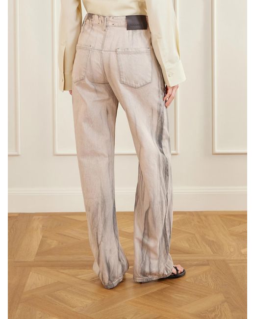 Kallmeyer Natural Printed High-Rise Jeans
