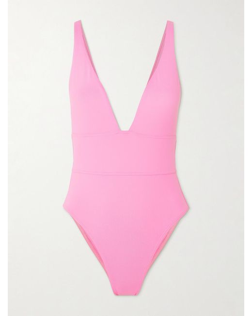 Melissa Odabash Pink Caribbean Swimsuit