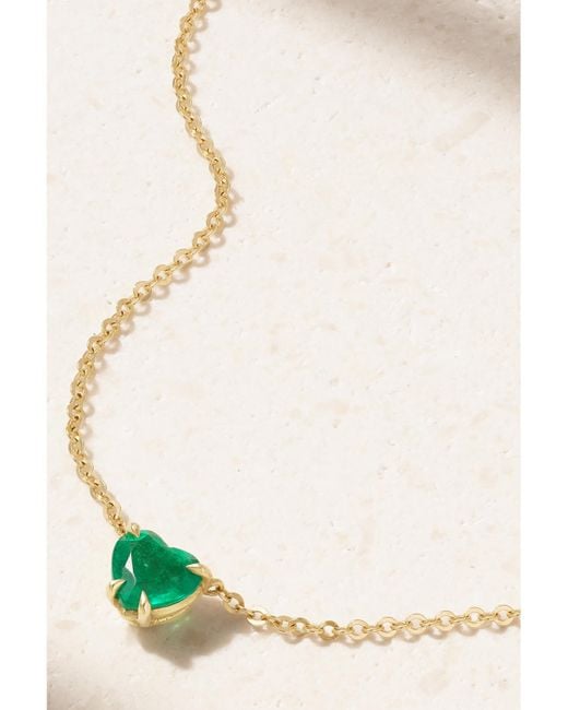 Anita Ko Green 18-Karat Emerald Necklace